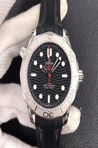 Replica Omega Seamaster Diver 300M 210.32.42.20.01.002 VS Factory Rubber Strap