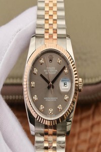 Replica Rolex Datejust 116231 GM Factory Diamond-set Dial