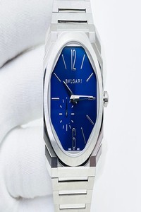 Replica Bvlgari Octo Finissimo 103431 BV Factory Stainless Steel Blue Dial