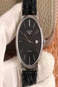 Replica Longines Presence L4.921.4.52.2 KY factory Black Dial