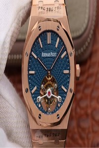 Replica Audemars Piguet Royal Oak Tourbillon 26522OR.OO.1220OR.01 JF Factory Rose Gold