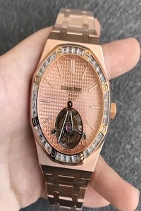 Replica Audemars Piguet Royal Oak Tourbillon Extra Thin 26514OR.ZZ.1220OR.01 R8 Factory Diamond Bezel