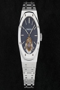 Replica Audemars Piguet Royal Oak Tourbillon Extra Thin 26510ST.OO.1220ST.01 R8 Factory Blue Dial