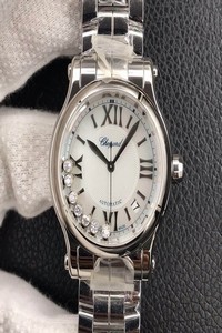 Replica Chopard Happy Diamonds 278559-3002 YF Factory Silver Dial