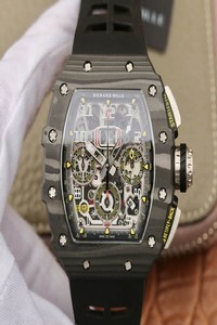 Replica Richard Mille RM11-03 KV Factory Black Carbon Fiber Case