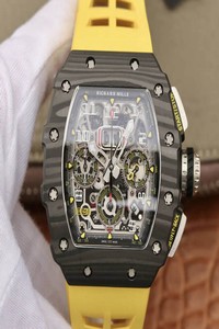 Replica Richard Mille RM11-03 KV Factory Carbon Fiber Case