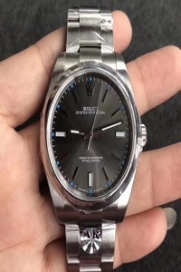 Replica Rolex Oyster Perpetual 114300 39MM AR Factory Grey Dial