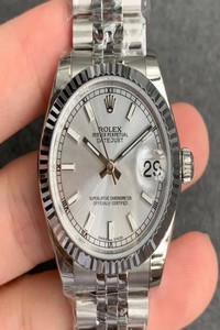 Replica Rolex Datejust M278274-0012 31MM GS Factory Silver Dial