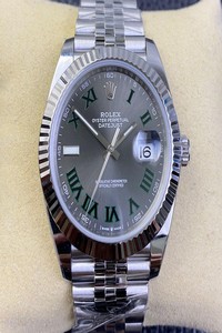 Replica Rolex Datejust M126334-0022 Clean Factory Grey Dial