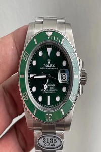 Replica Rolex Submariner 116610LV-97200 Clean Factory V4 Green Dial