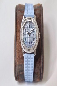 Replica Patek Philippe Aquanaut 5072G-001 PPF Factory Light Blue Dial