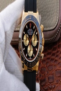Replica Rolex Daytona Cosmograph M116518ln-0047 JH Factory Black dial