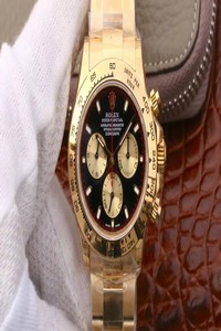 Replica Rolex Daytona Cosmograph M116508-0009 JH Factory Black Dial