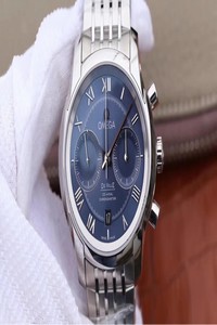 Replica Omega De Ville 431.10.42.51.03.001 OM Factory Blue Dial