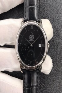 Replica Omega De Ville 424.13.40.21.01.001 ZF Factory Black Dial