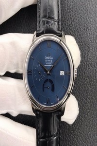 Replica Omega De Ville 424.13.40.21.03.001 ZF Factory Blue Dial