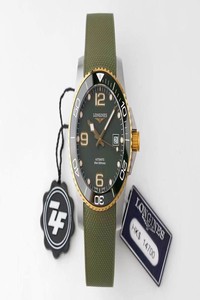Replica Longines Concas L3.781.3.06.9 ZF Factory Green Dial