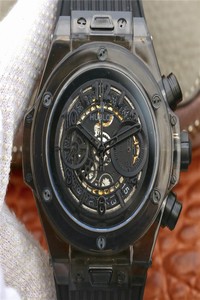 Replica Hublot Big Bang 411.JX.4802.RT Black Case Black Strap