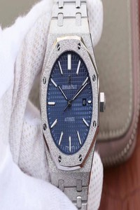 Replica Audemars Piguet Royal Oak 15454BC.GG.1259BC.01 JH Factory Blue Dial
