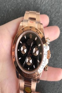 Replica Rolex Daytona m116505-0008 Noob Factory Black Dial