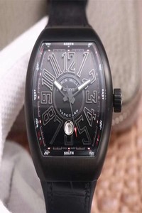 Replica Franck Muller Vanguard V 45 SC DT TT NR BR TT ZF Factory Black Dial
