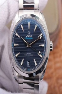 Replica Omega Seamaster 220.10.41.21.03.001 VS Factory Blue Dial