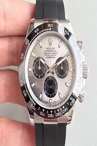 Replica Rolex Daytona Cosmograph 116519LN AR Factory Silver Dial