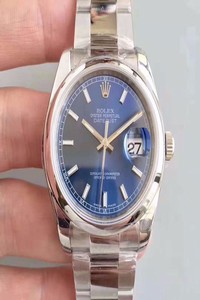 Replica Rolex Datejust 116200 36MM AR Factory Blue Dial