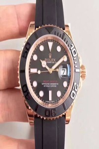 Replica Rolex Yacht-Master 40MM 116655 Noob Factory Black Dial