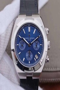Replica Vacheron Constantin Overseas Chronograph 5500V/110A-B148 8F Factory Blue Dial