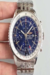 Replica Breitling Navitimer Montbrillant Datora A21330 JF Factory Blue Dial