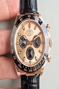 Replica Rolex Daytona Cosmograph 116515LN Noob Factory Champagne Dial