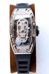 Replica Richard Mille RM052 Titanium Z Factory Diamond Skull Dial