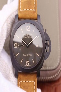 Replica Panerai Luminor Marina 1950 3 Days PAM386 VS Factory Black Dial