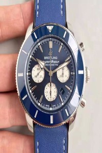 Replica Breitling Superocean Heritage II Chronograph 44 AB0162161C1A1 GF Factory Blue Dial