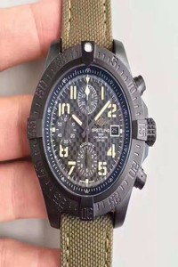 Replica Breitling Avenger II USA Military Limited Edition M133715N GF Factory Fiber Dial