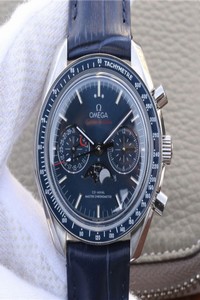 Replica Omega Speedmaster 44.25MM 304.33.44.52.03.001 BF Factory Blue Dial