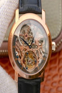 Replica Audemars Piguet Jules Audemars Tourbillon 26357PT.ZZ.D028CR.01 18K Rose Gold Skeleton Dial