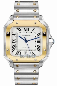Replica w2sa0009 Cartier Santos De Cartier Large Mens Watch