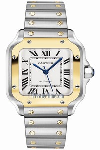 Replica w2sa0016 Cartier Santos De Cartier Medium Ladies Watch
