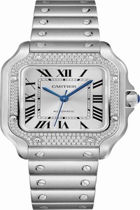 Replica w4sa0005 Cartier Santos De Cartier Medium Midsize Watch
