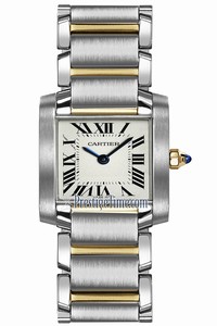 Replica w51007q4 Cartier Tank Francaise Small Ladies Watch